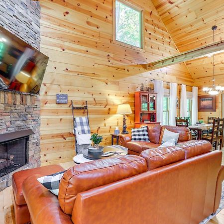Lakeside Cabin Game Room, Dock, Orchard, Wineries Ellijay Exterior photo